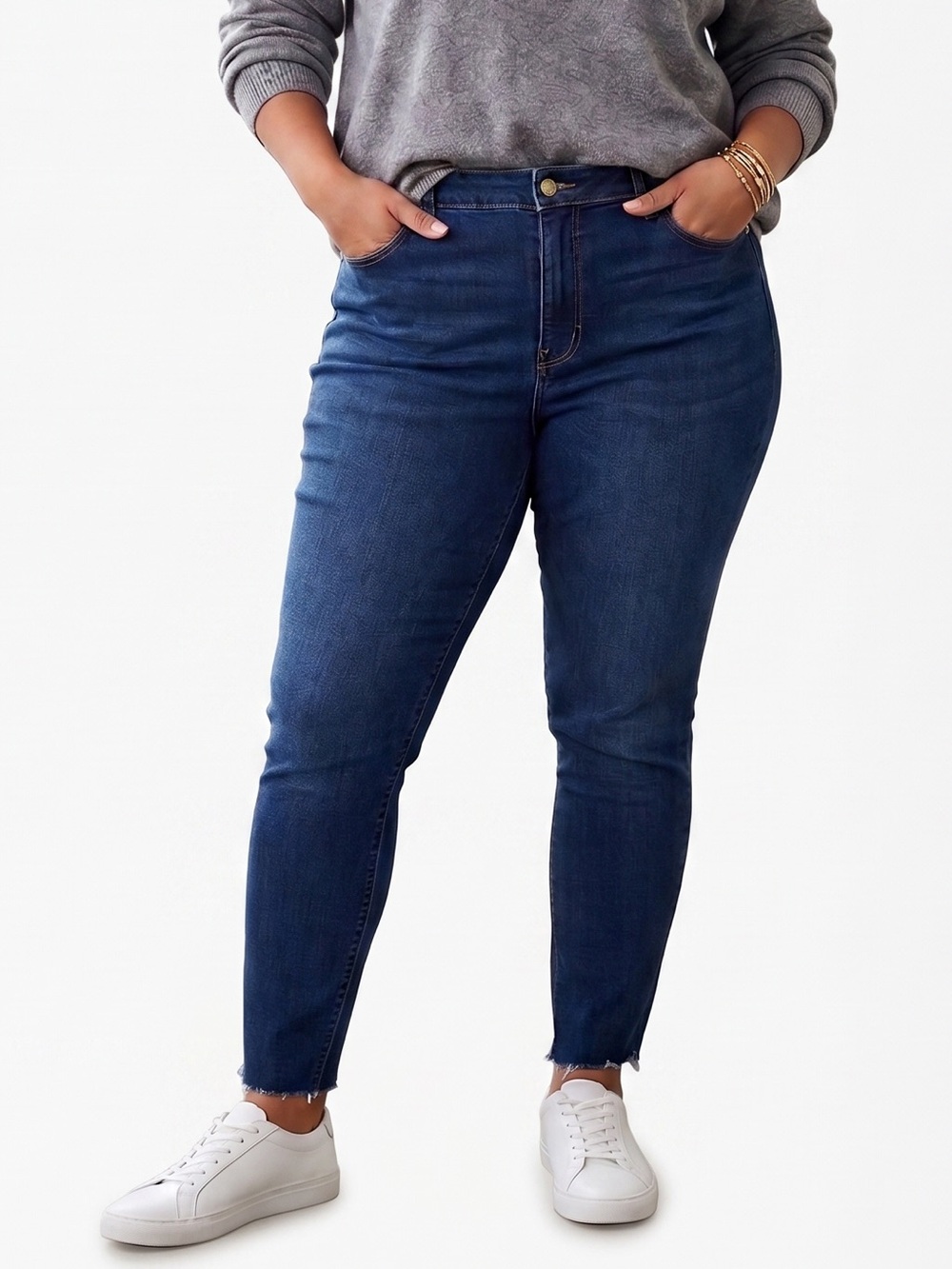GAP Women's Dark Indigo High rise Jeggings size 35
